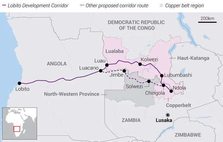 Lobito Corridor railway